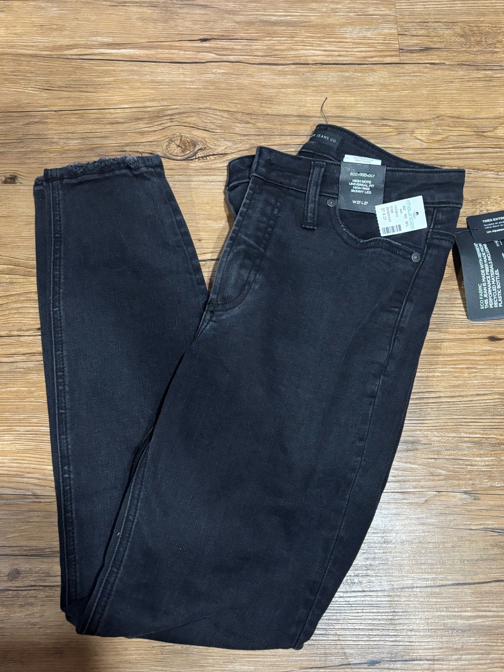 NWT Silver Jeans 27 x 27 Cropped High Rise Skinny Leg